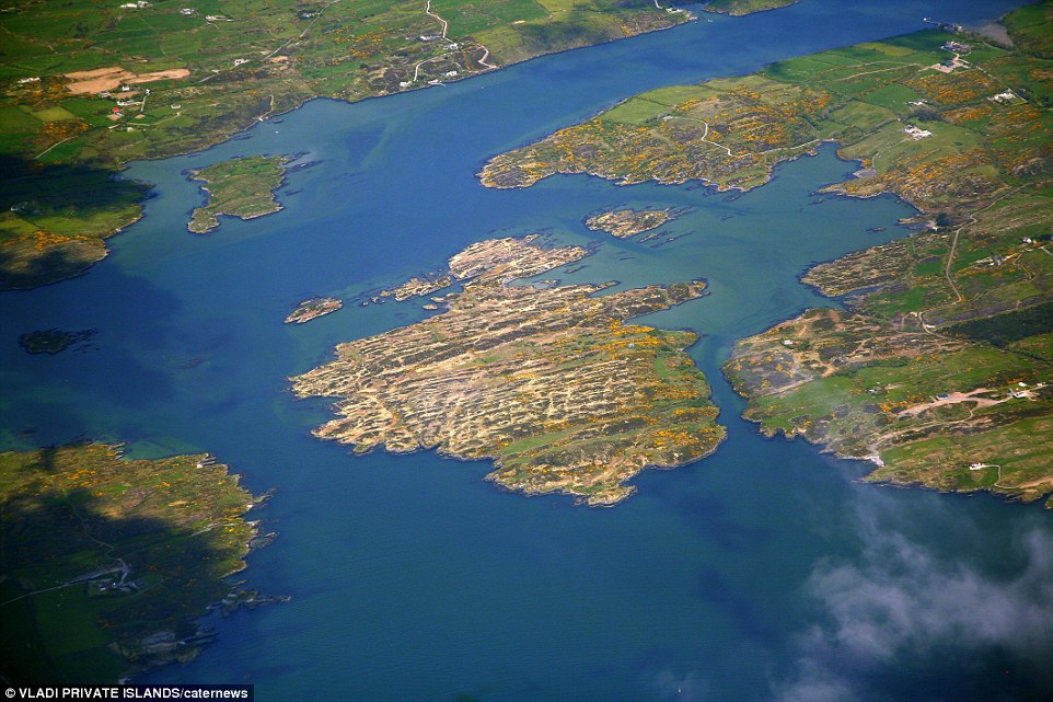Spanish Island off the coast of Cork, Ireland, an island cheaper than a London flat